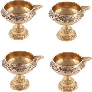 Utkarsh Diwali Special Combo Pack Of 6 Brass Diwali Kub...