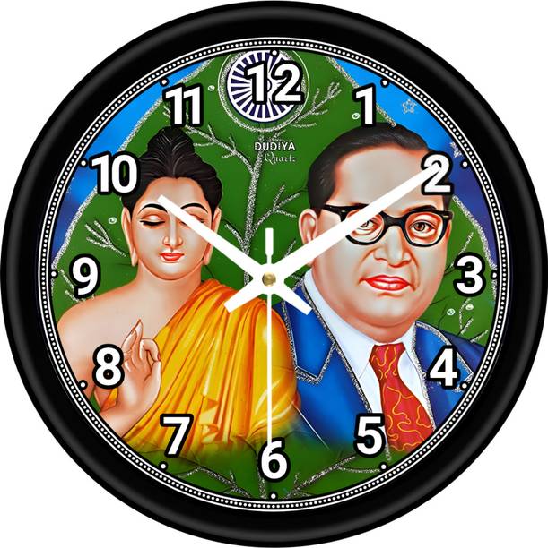 dudiya creation Analog 25 cm X 25 cm Wall Clock