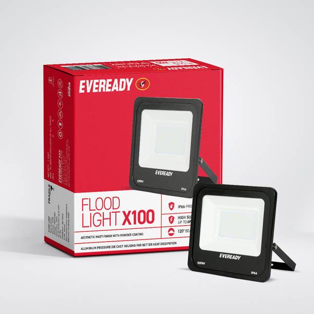 EVEREADY 100W|IP66 waterproof|High Surge Protection|Alu...
