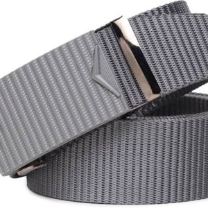 PROVOGUE Men Casual, Formal Grey Nylon Belt
