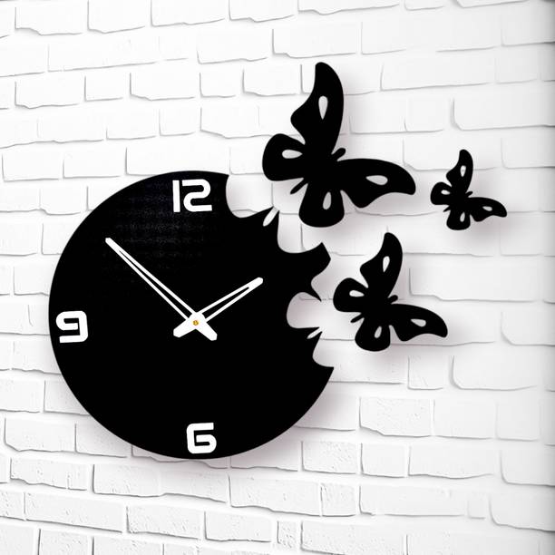 FASTQT Analog 35 cm X 30 cm Wall Clock