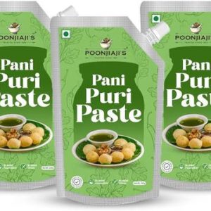 poonjiaji"s Pani Puri Paste | Ready to Use Golgappa Pan...