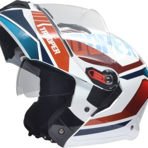 STUDDS Trooper D1 Flip-up Full Face with Dual Visor Mot...