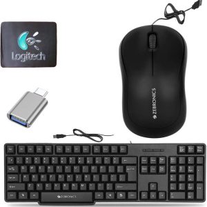 Mophonics K20 Keyboard, Comfort Mouse, MousePad, C-OTG ...