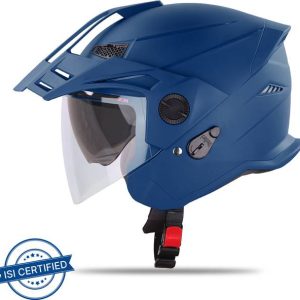 Steelbird SH-23 GT Plus Open Face ISI Certified with In...