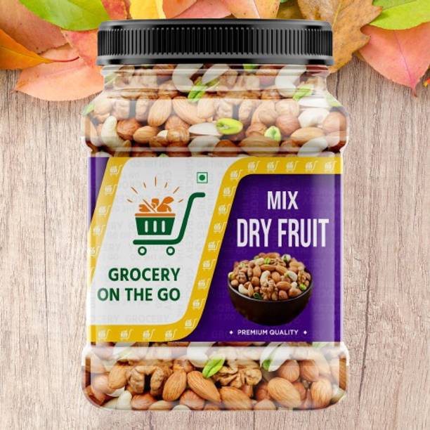 GROCERYONTHEGO 25MixDryFruits1kgCashewAlmondRaisinsWall...