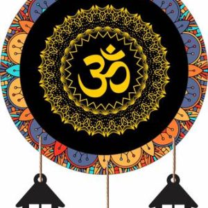 Khatu Crafts Om Wooden Wall Hanging For Home Decoration...