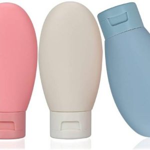 voxsara Toiletries bottle Silicone For Cream, Shampoo H...