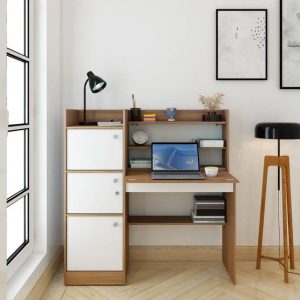 A GLOBIA CREATIONS Venus Engineered Wood Study Table