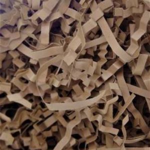 KGF SHREDDED PAPER BROWN Security Bag