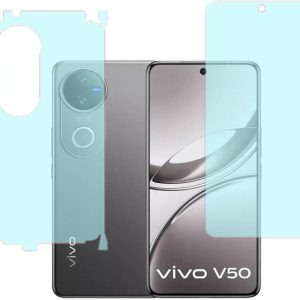 SPRITZEN Front and Back Screen Guard for Vivo V50 5G, F...