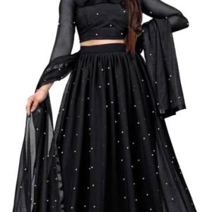 MOR FOR FAB Embellished Semi Stitched Lehenga Choli