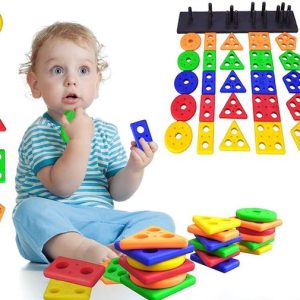 GAMLOID Hot Sale Geometrics Square Educational Learning...