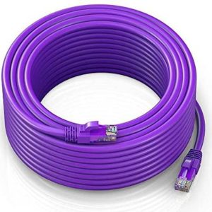 Tech-X LAN Cable 1 m Cat6A RJ45 Lan Wire Patch Cord Fas...