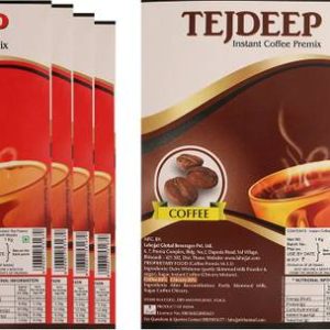 Tejdeep Pack of 4 Insant Masala Premix Tea and 6 Pack o...