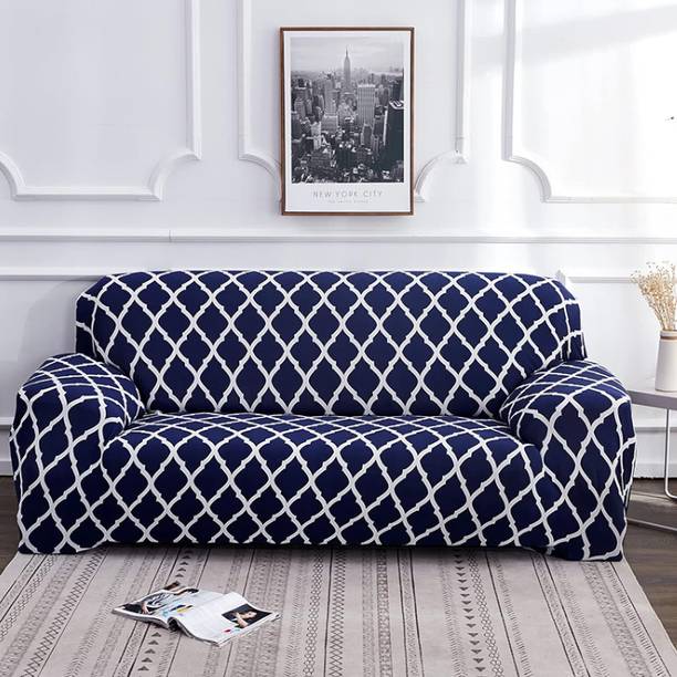 papsun Polyester Floral 3 Seater Sofa Cover