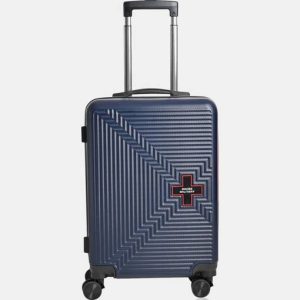 SWISS MILITARY Small Cabin Suitcase (48 cm) 8 Wheels - MOSAIC Hard Top...