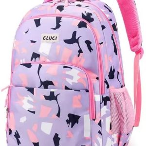 Cluci for Girls College Backpack Coaching Bag School Tu...