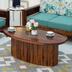 Cherry Wood Sheesham (Rosewood ) Solid Wood Coffee Tabl...