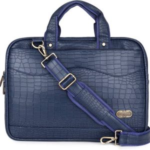 Pramadda Pure Luxury Men Blue Messenger Bag