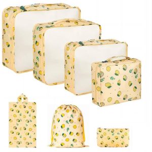 HOUSE OF QUIRK 7 Set Packing Cubes Luggage Packing Orga...
