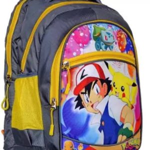 FRUZON Digital Printed 15 Inch Polyester School Bag for...
