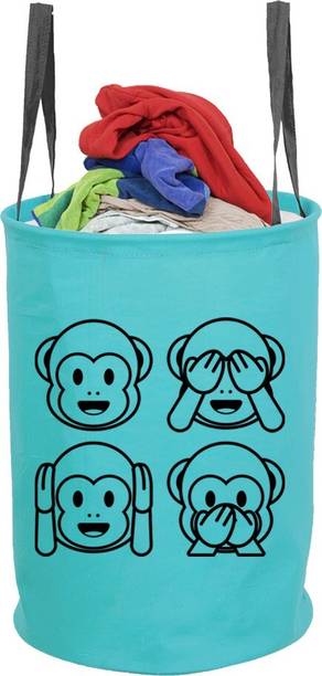 Flipkart SmartBuy 45 L Light Green Laundry Basket