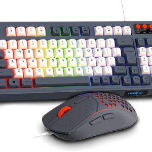 Frontech Aero Blade Wired Gaming Keyboard and Optical M...