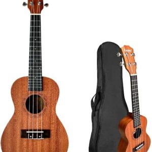 Mocking Bird 24" Ukulele Concert Size Ukulele for Begin...