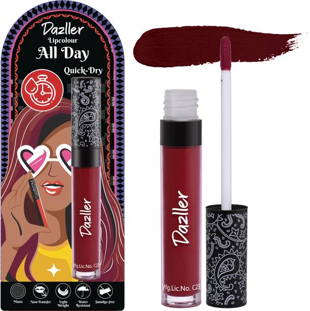 Dazller All Day LipColour Quick Dry | Long-Stay | Light...
