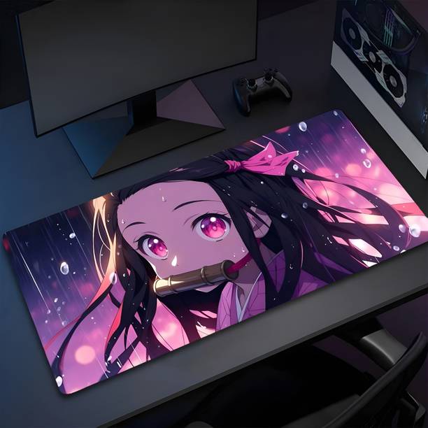 Eshaaver Laptop & Desktop Mat Nezuko Kamado Animie Prin...