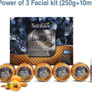 NutriGlow Platinum & Diamond Facial Kit 250 g