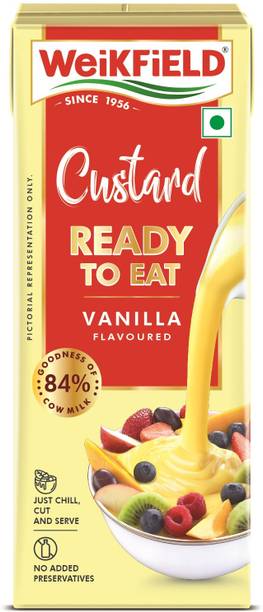 WeiKFiELD Ready To Eat Custard Powder Vanilla Flavor Te...