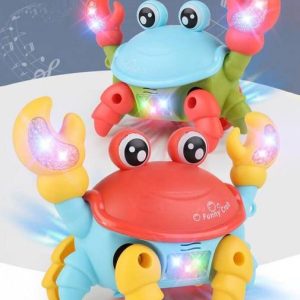 clerika Crawling Crab Baby Toy for Kids Time Interactiv...