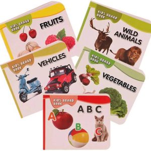 gurukanth Pocket Board Book Set of Alphabets, Fruits, V...