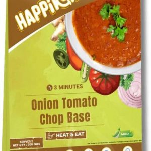 Happikery Ready to Eat Onion & Tomato Chop Base|(Veg Mi...