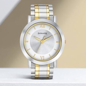 SONATA Wedding collection Analog Watch - For Men 9771SL01, NT...