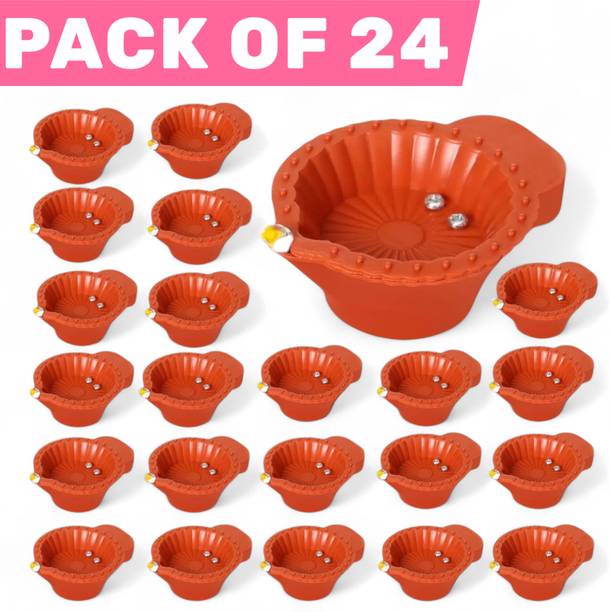 Kidswise Water Sensor Reusable Led Diyas for Home Decor...