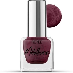 Renee Metallicious Nail Paint, Quick Drying, Metallic F...