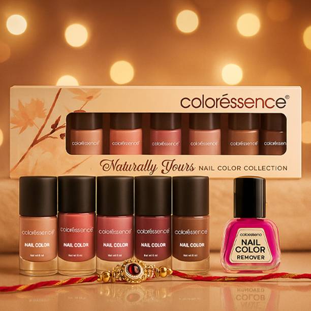 COLORESSENCE Naturally Yours Nail Paint Kit with Pastel...