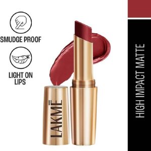 Lakmé 9TO5 Primer + Matte Lip Color Cherry Chic