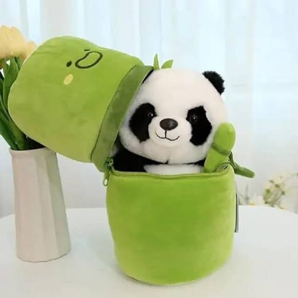 SARO Panda plush toy that transforms into a charming st...