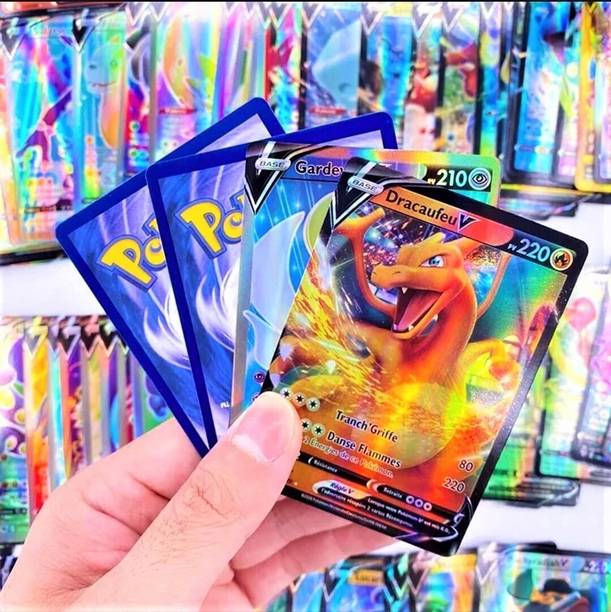 Thrifx High Quality Pokemon Cards 300Pcs Real Trading T...