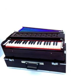KHALSA MUSICAL Harmonium 42-Keys ,7 Bellow, Two Reed(Ba...