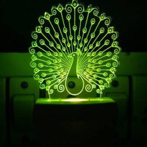 UKANI LATEST PEACOCK DESIGN Night Lamp