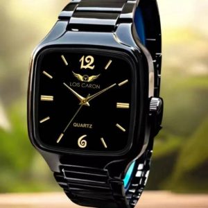 LOIS CARON Elegant Series Square Analog Quartz For Men/Boys Wrist ...