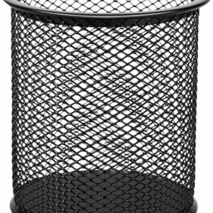 DUS 2 Compartments Metal Pen stand