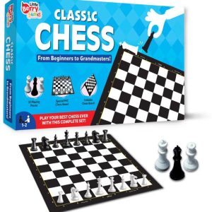Little Berry Classic Chess Board Game for Kids & Adults...