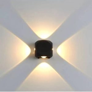 Raghav trading 12 Watts 4 Way Oval Warm White Colour Up...