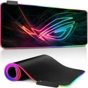 ENTWINO RGB Gaming Mouse Pad, Keyboard Pad, 14 Lighting...